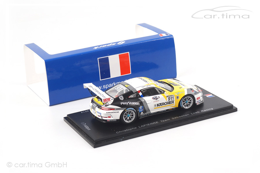 Porsche 911 (991) GT3 Cup Paul Ricard 2014 Lapierre Spark 1:43 SF083