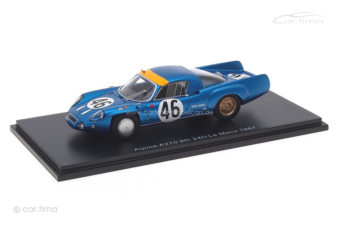 Alpine A210 24h Le Mans 1967 Grandsire/Rosinski Spark 1:43 S5687