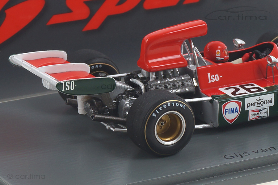 Iso IR GP Niederlande 1973 Gijs van Lennep Spark 1:43 S7573 Iso IR GP Niederlande 1973 Gijs van Lennep Spark 1:43 S7573