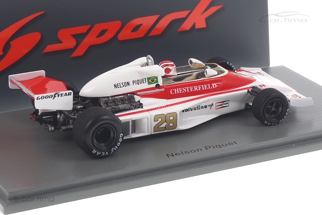 McLaren M23 GP Österreich 1978 Nelson Piquet Spark 1:43 S5747 McLaren M23 GP Österreich 1978 Nelson Piquet Spark 1:43 S5747