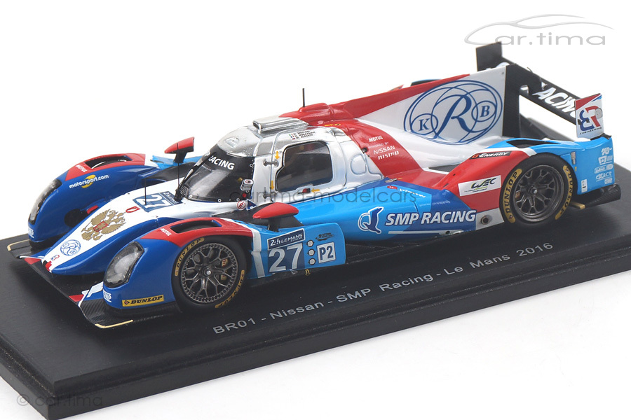 BR01-Nissan 24h Le Mans 2016 Aleshin/Minassian/Mediani Spark 1:43 S5112 BR01-Nissan 24h Le Mans 2016 Aleshin/Minassian/Mediani Spark 1:43 S5112
