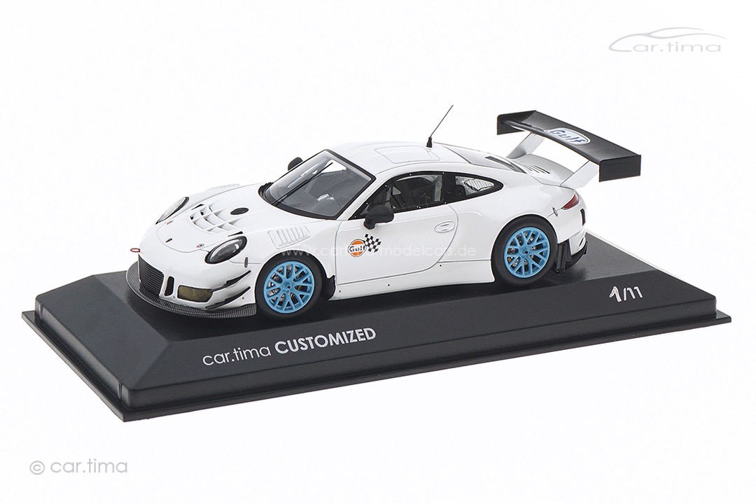 Porsche 911 (991) GT3 R GULF Minichamps car.tima CUSTOMIZED 1:43 CAC04321053