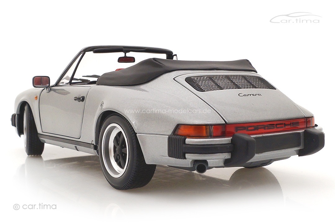 Porsche 911 3.2 Carrera Cabriolet grau met. Minichamps 1:18 100063034