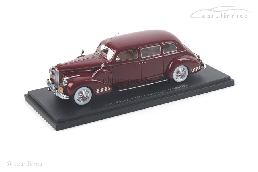 Packard 180 7 Passenger Limousine 1941  dunkelrot Esval Models 1:43 EMUSPA43001B