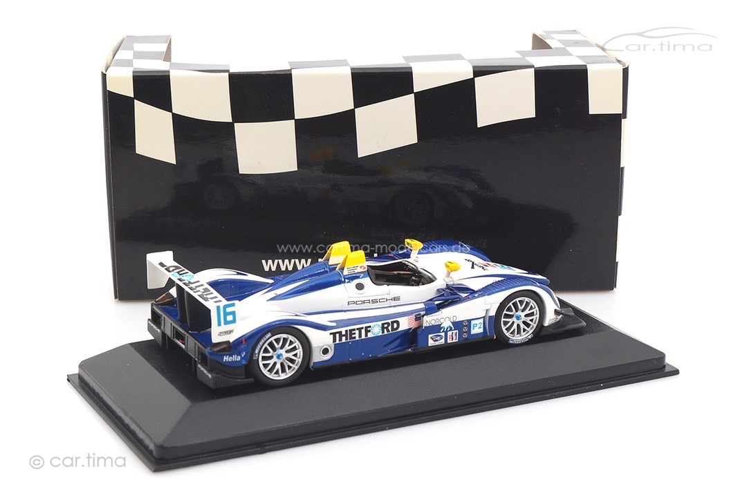 Porsche RS Spyder ALMS Utah GP 2007 Lamy/Wallace Minichamps 1:43 400076616