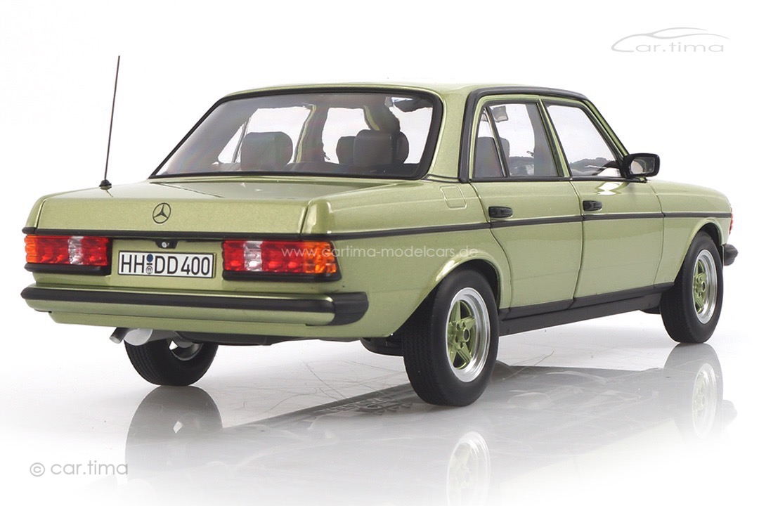 Mercedes-Benz 200 AMG W123 Silbergrünmet. Norev 1:18 183795