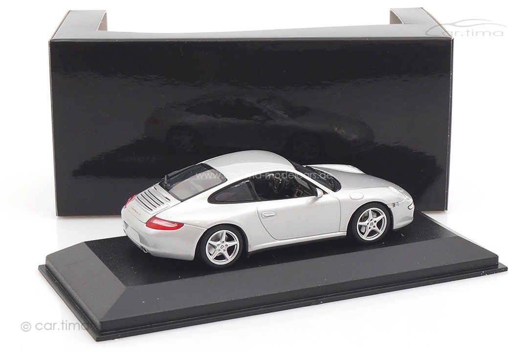 Porsche 911 (997) Carrera 4S Arktissilber Minichamps 1:43 400065320