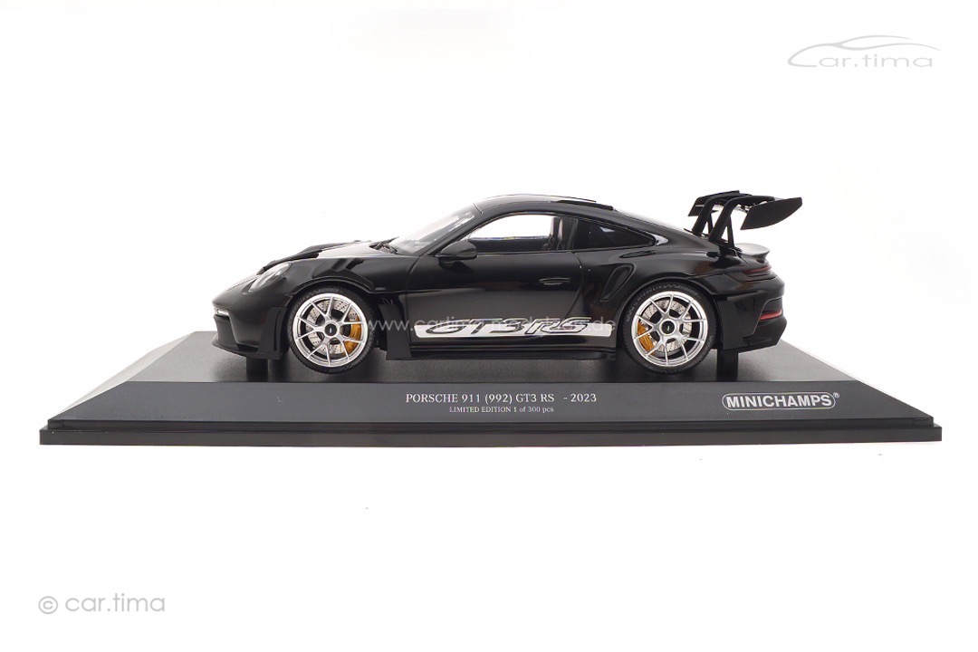 Porsche 911 (992) GT3 RS Schwarz Minichamps 1:18 155062231 Porsche 911 (992) GT3 RS Schwarz Minichamps 1:18 155062231
