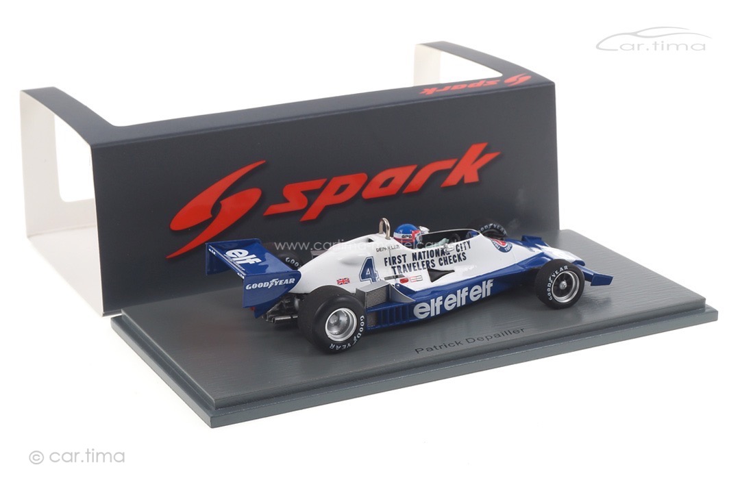 Tyrrell 008 GP Argentinien 1978 Patrick Depailler Spark 1:43 S7236 Tyrrell 008 GP Argentinien 1978 Patrick Depailler Spark 1:43 S7236