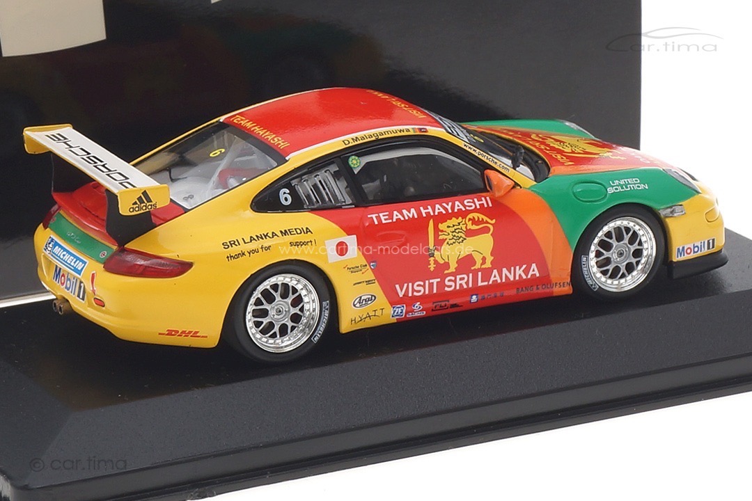 Porsche 911 (997) GT3 Cup Carrera Cup Asia 2007 Minichamps 1:43 400076406