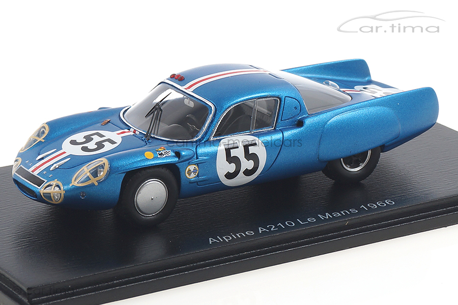 Alpine A210 24h Le Mans 1966 de Cortanze/Hanrioud Spark 1:43 S5477