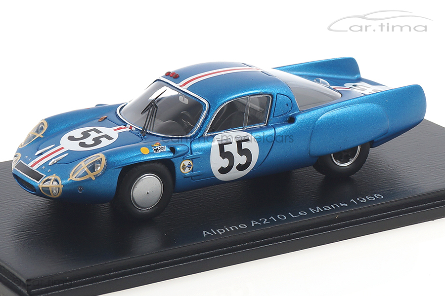 Alpine A210 24h Le Mans 1966 de Cortanze/Hanrioud Spark 1:43 S5477 Alpine A210 24h Le Mans 1966 de Cortanze/Hanrioud Spark 1:43 S5477