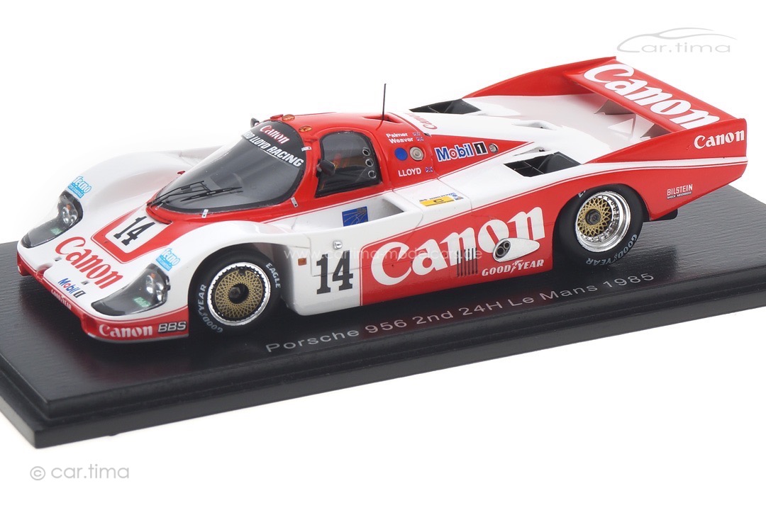 Porsche 956 L 24h Le Mans 1985 Lloyd/Palmer/Weaver Spark 1:43 S9864 Porsche 956 L 24h Le Mans 1985 Lloyd/Palmer/Weaver Spark 1:43 S9864
