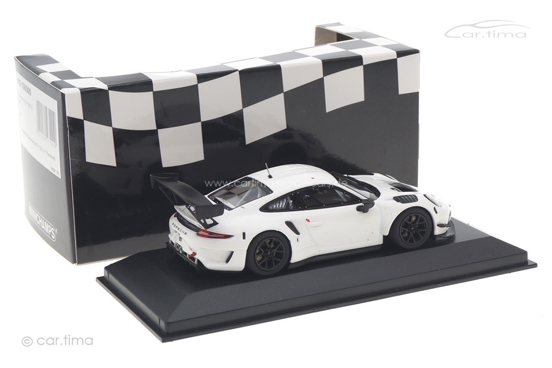Porsche 911 (991 II) GT3 R 2020 weiß Minichamps 1:43 410196000 Porsche 911 (991 II) GT3 R 2020 weiß Minichamps 1:43 410196000