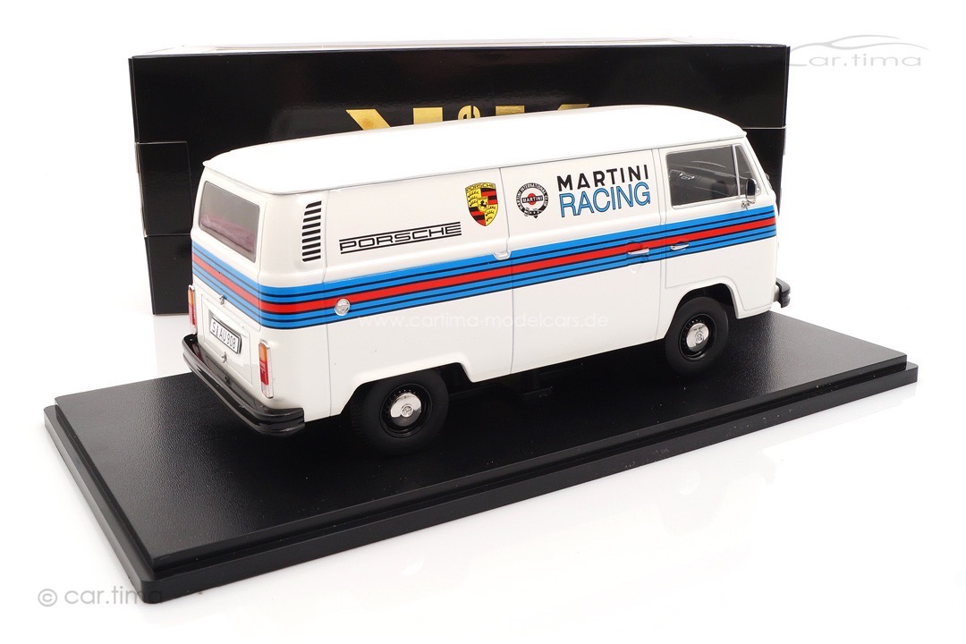 VW T2b Porsche Renndienst Martini Racing weiß KK Scale 1:18 KKDC181414