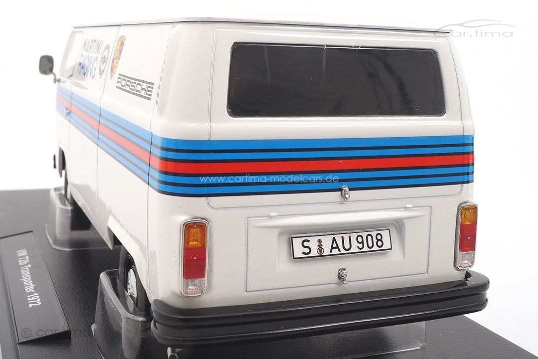 VW T2b Porsche Renndienst Martini Racing weiß KK Scale 1:18 KKDC181414