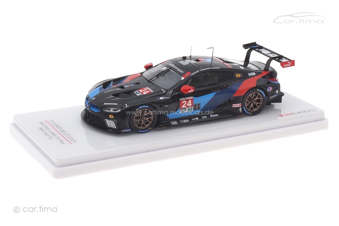 BMW M8 GTE IMSA Petit Le Mans 2018 Edwards/Krohn/Mostert TSM 1:43 TSM430432 BMW M8 GTE IMSA Petit Le Mans 2018 Edwards/Krohn/Mostert TSM 1:43 TSM430432