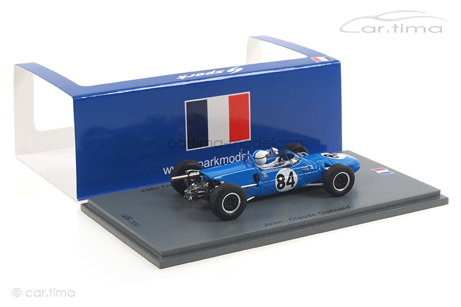 Matra MS5 Coupe de Paris F3 Montlhéry 1967 Jean-Claude Guénard Spark 1:43 SF189 Matra MS5 Coupe de Paris F3 Montlhéry 1967 Jean-Claude Guénard Spark 1:43 SF189