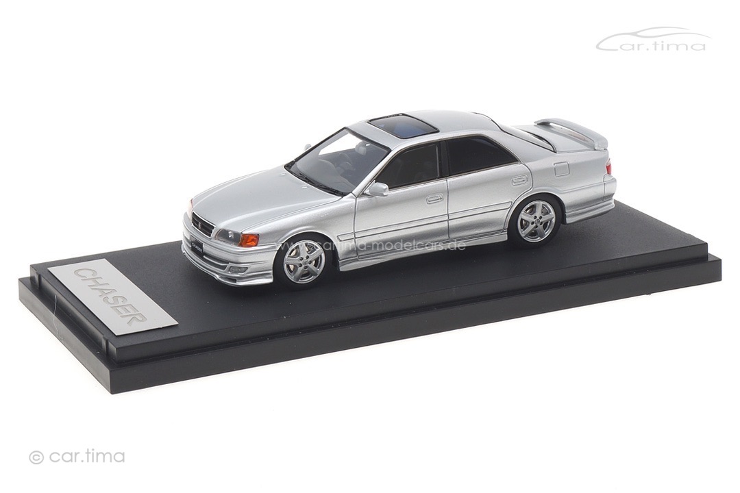 Toyota Chaser Tourer V (JZX100) silver Metallic Mark43 1:43 PM4382S
