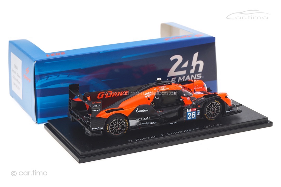 Aurus 01-Gibson 24h Le Mans 2021 Colapinto/de Vries/Rusinov Spark 1:43 S8242 Aurus 01-Gibson 24h Le Mans 2021 Colapinto/de Vries/Rusinov Spark 1:43 S8242