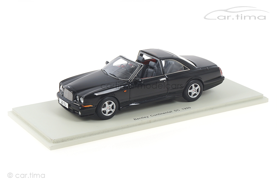 Bentley Continental SC 1999 schwarz Spark 1:43 S4893 Bentley Continental SC 1999 schwarz Spark 1:43 S4893