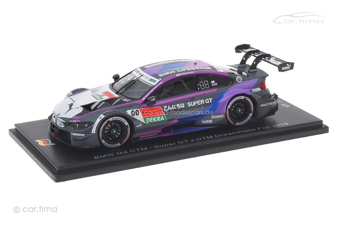 BMW M4 DTM Super GT x DTM Dream Race Fuji 2019 Kamui Kobayashi Spark 1:43 SG643 BMW M4 DTM Super GT x DTM Dream Race Fuji 2019 Kamui Kobayashi Spark 1:43 SG643