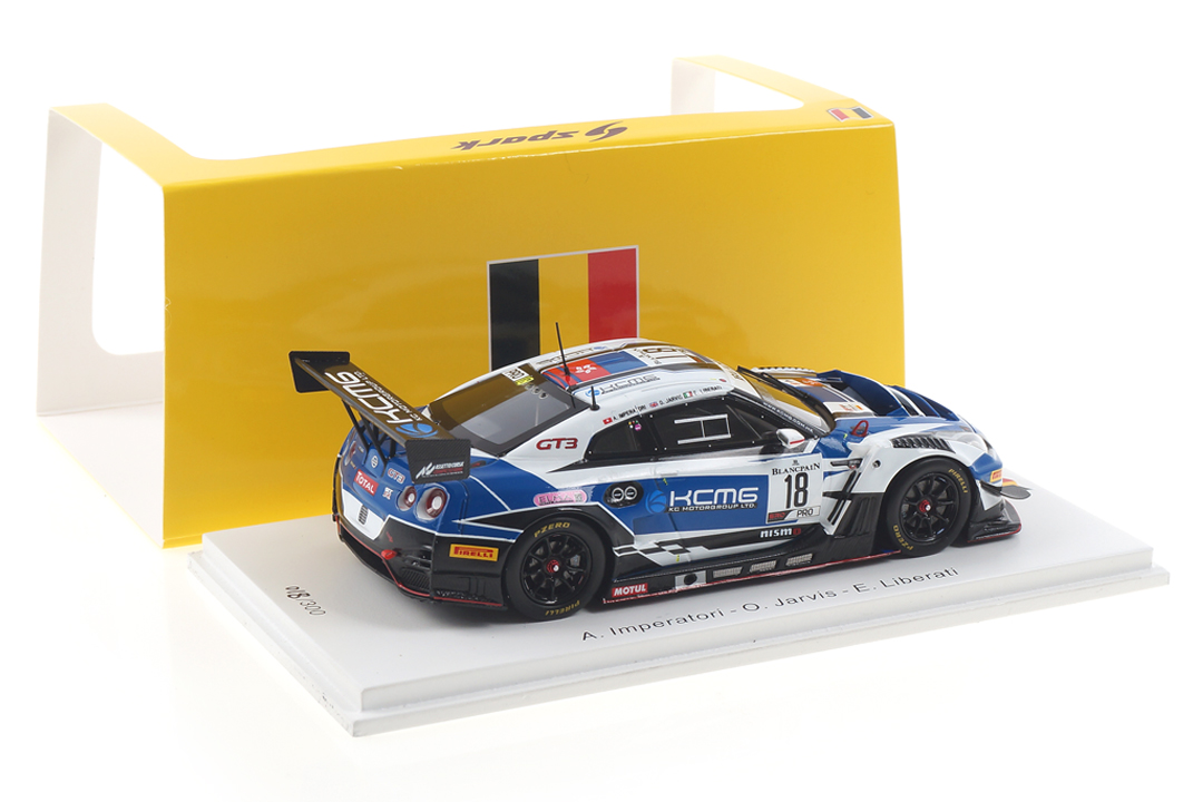 Nissan GT-R Nismo GT3 24h Spa 2019 Imperatori/Jarvis/Liberati Spark 1:43 SB262 Nissan GT-R Nismo GT3 24h Spa 2019 Imperatori/Jarvis/Liberati Spark 1:43 SB262