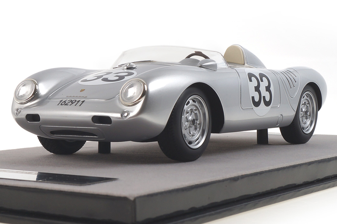 Porsche 550A RS 24h Le Mans 1957 Herrmann/von Frankenberg Tecnomodel 1:18 TM18-141C Porsche 550A RS 24h Le Mans 1957 Herrmann/von Frankenberg Tecnomodel 1:18 TM18-141C
