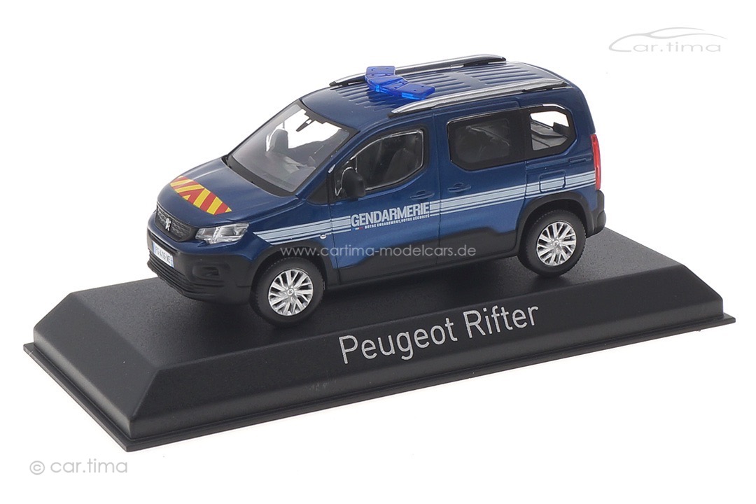 Peugeot Rifter 2019 Gendarmerie - Outremer Norev 1:43 479064