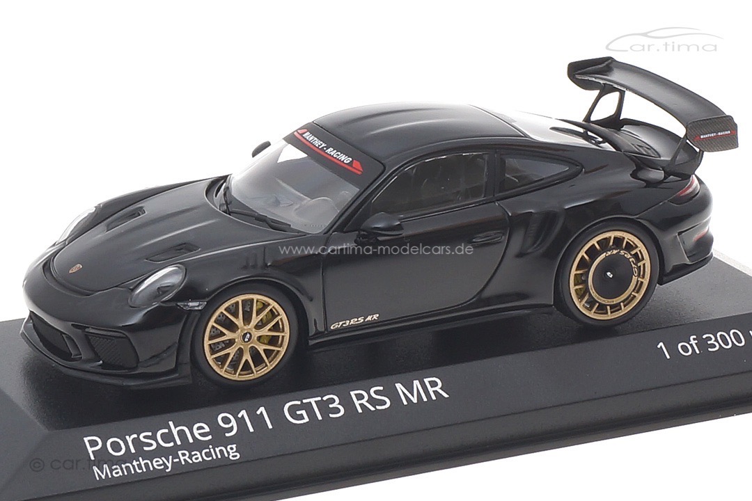 Porsche 911 (991 II) GT3 RS MR Manthey Racing schwarz 1:43 Minichamps MR-911-GT3RS-4304