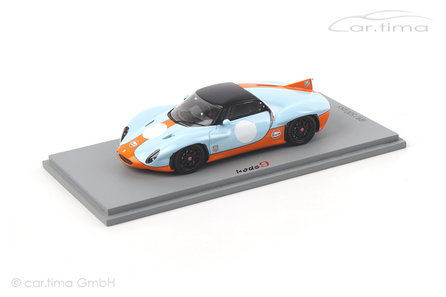 Kode 9 Gulf Design Ken Okuyama Cars Spark 1:43 SJ034 Kode 9 Gulf Design Ken Okuyama Cars Spark 1:43 SJ034