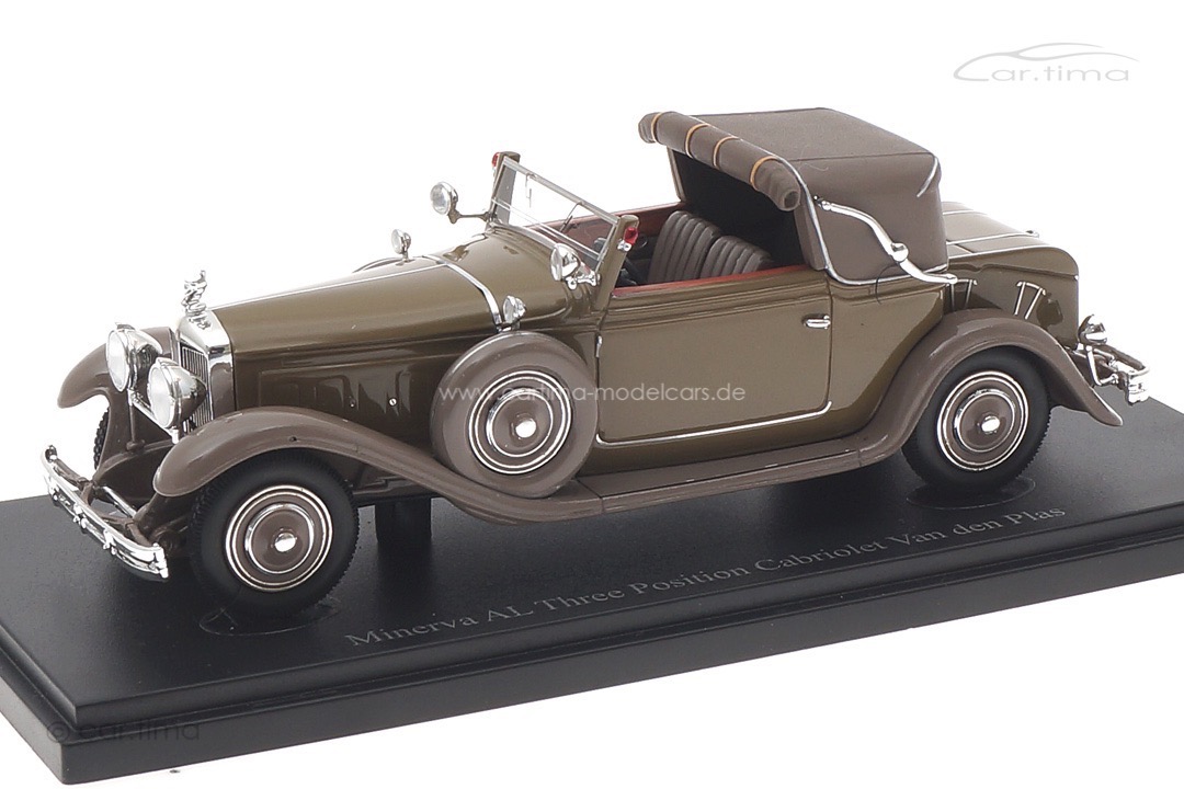 Minerva Al Three Position Cabriolet Van den Plas 1930 autocult 1:43 02030 Minerva Al Three Position Cabriolet Van den Plas 1930 autocult 1:43 02030