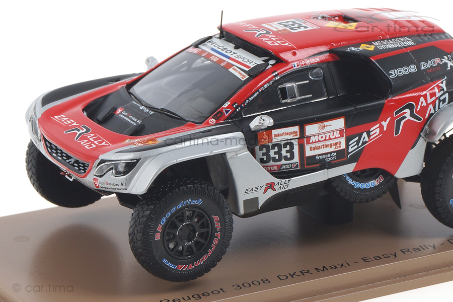 Peugeot 3008 DKR Maxi Dakar Rally 2019 Besson/Brucy Spark 1:43 S5629