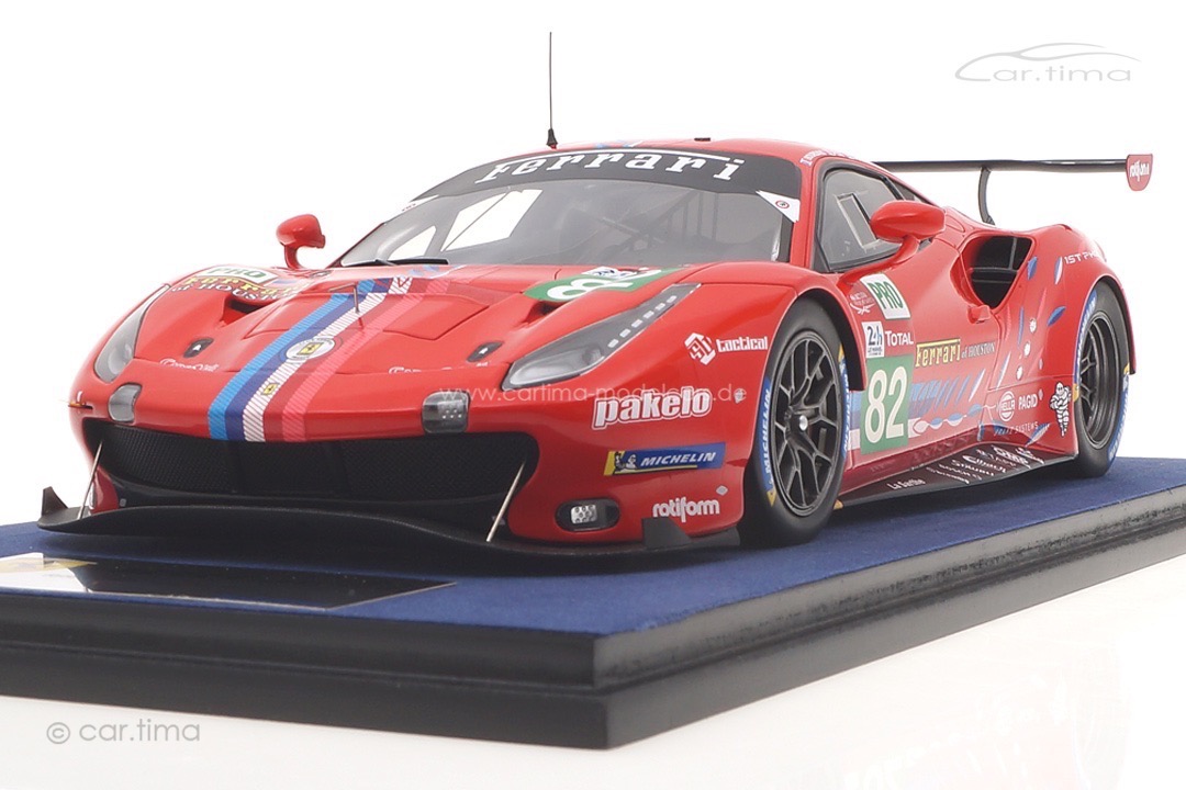 Ferrari 488 GTE Evo 24h Le Mans 2020 Bourdais/Gounon/Pla LookSmart 1:18 LS18LM024