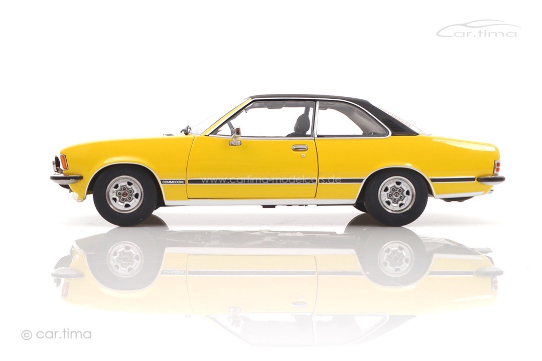 Opel Commodore B GS/E Coupé gelb Touring 1:18 18048003