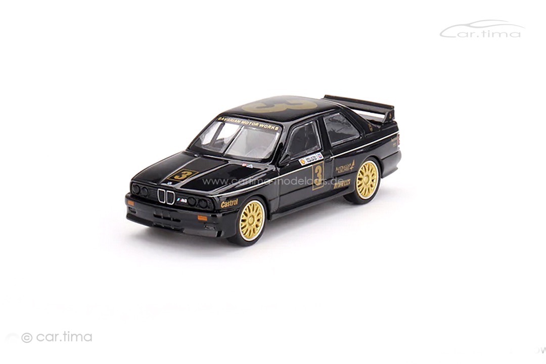 BMW M3 E30 #3 1987 ATCC Championship Winner JPS Team Australia MINI GT 1:64 MGT00608-L BMW M3 E30 #3 1987 ATCC Championship Winner JPS Team Australia MINI GT 1:64 MGT00608-L