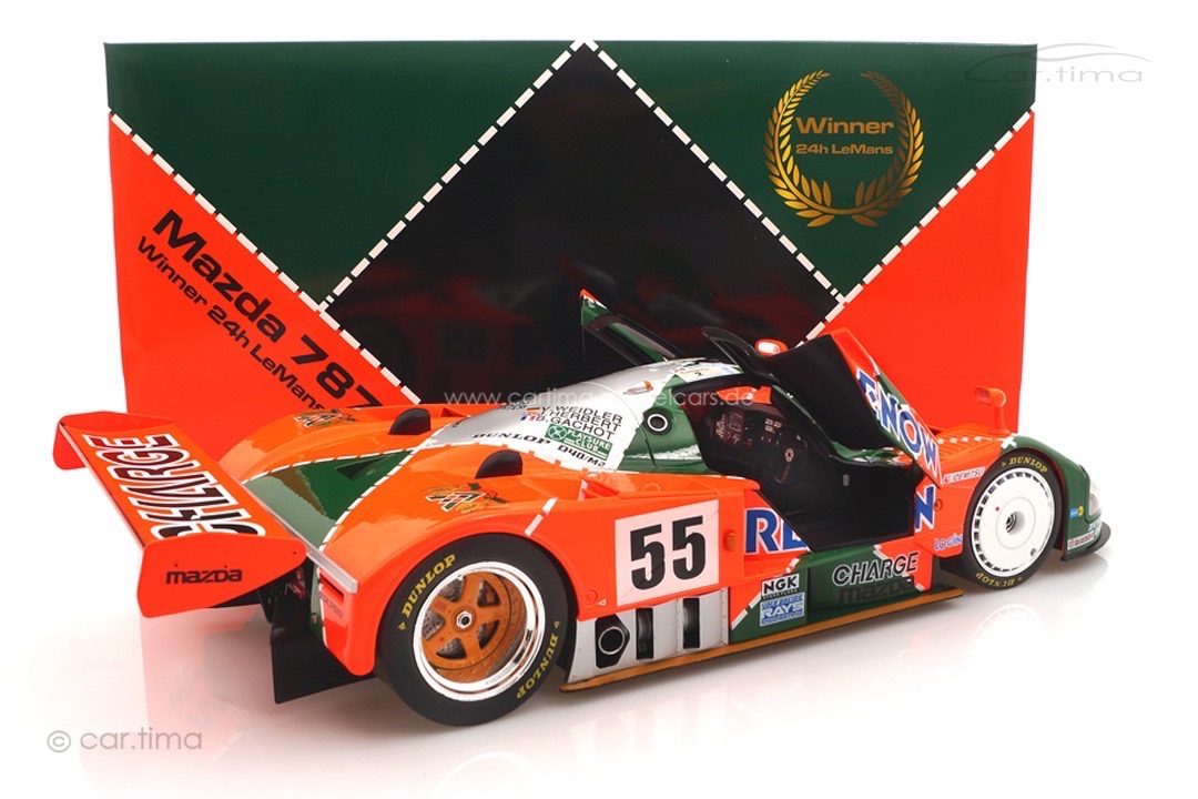 Mazda 787B Winner 24h Le Mans 1991 Gachot/Herbert/Weidler Werk83 1:12 W1201201