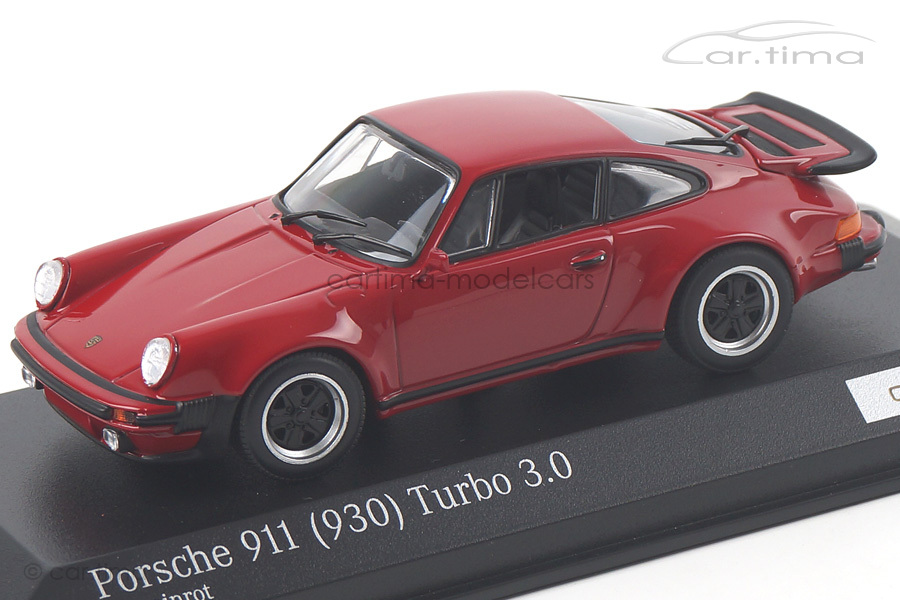 Porsche 911 (930) Turbo 3.0 Karminrot Minichamps car.tima EXCLUSIVE 1:43 CA04316029