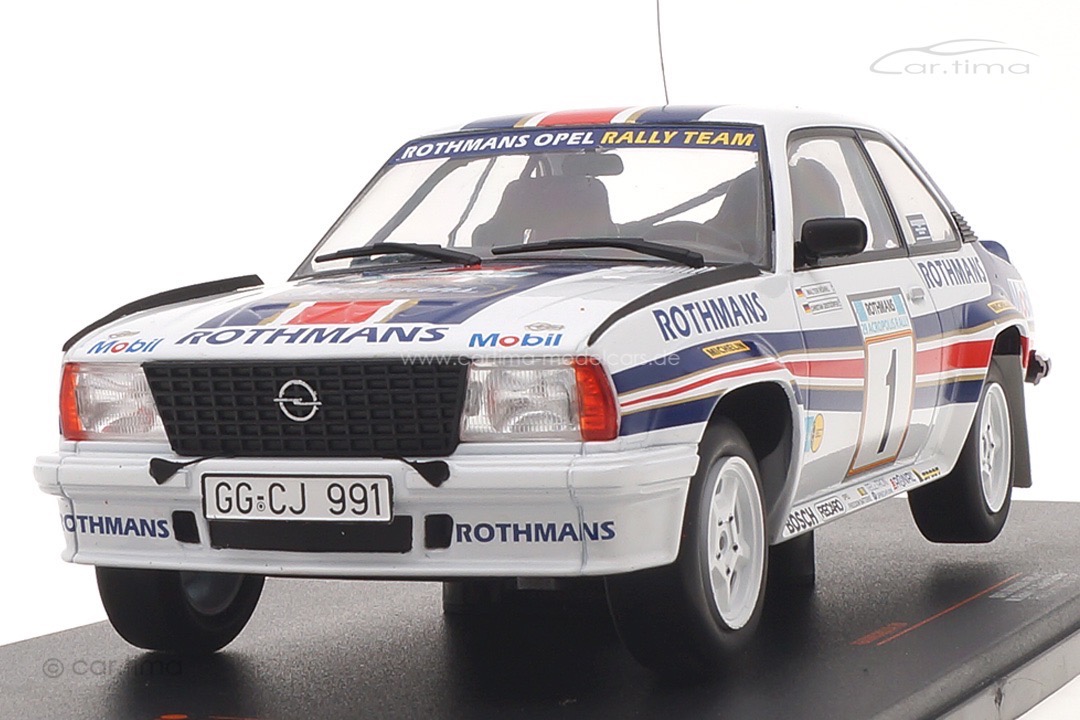 Opel Ascona 400 Rallye Acropolis 1982 Röhrl/Geistdörfer IXO 1:18 18RMC097A.20 Opel Ascona 400 Rallye Acropolis 1982 Röhrl/Geistdörfer IXO 1:18 18RMC097A.20