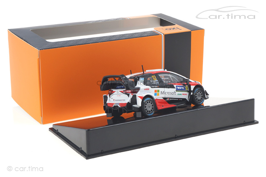Toyota Yaris WRC Rallye Finnland 2017 Lappi/Ferm IXO 1:43 RAM656