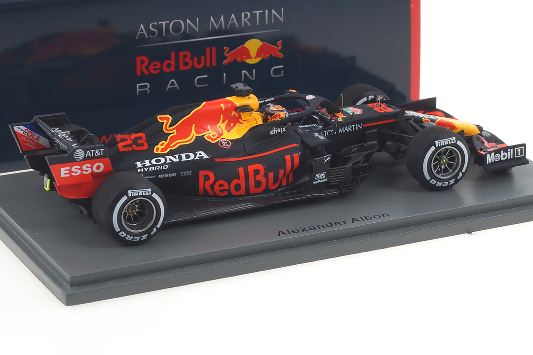 Aston Martin Red Bull RB16 Barcelona Test 2020 Alexander Albon Spark 1:43 S6459 Aston Martin Red Bull RB16 Barcelona Test 2020 Alexander Albon Spark 1:43 S6459