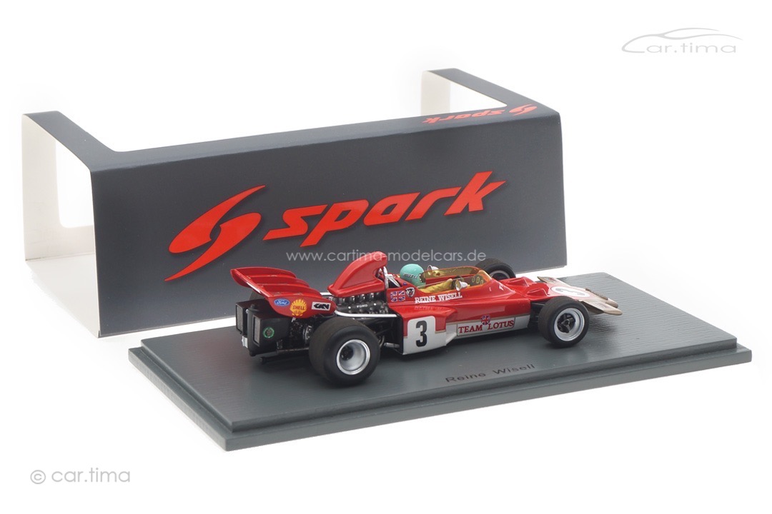 Lotus 72D GP Kanada 1971 Reine Wisell Spark 1:43 S7126 Lotus 72D GP Kanada 1971 Reine Wisell Spark 1:43 S7126