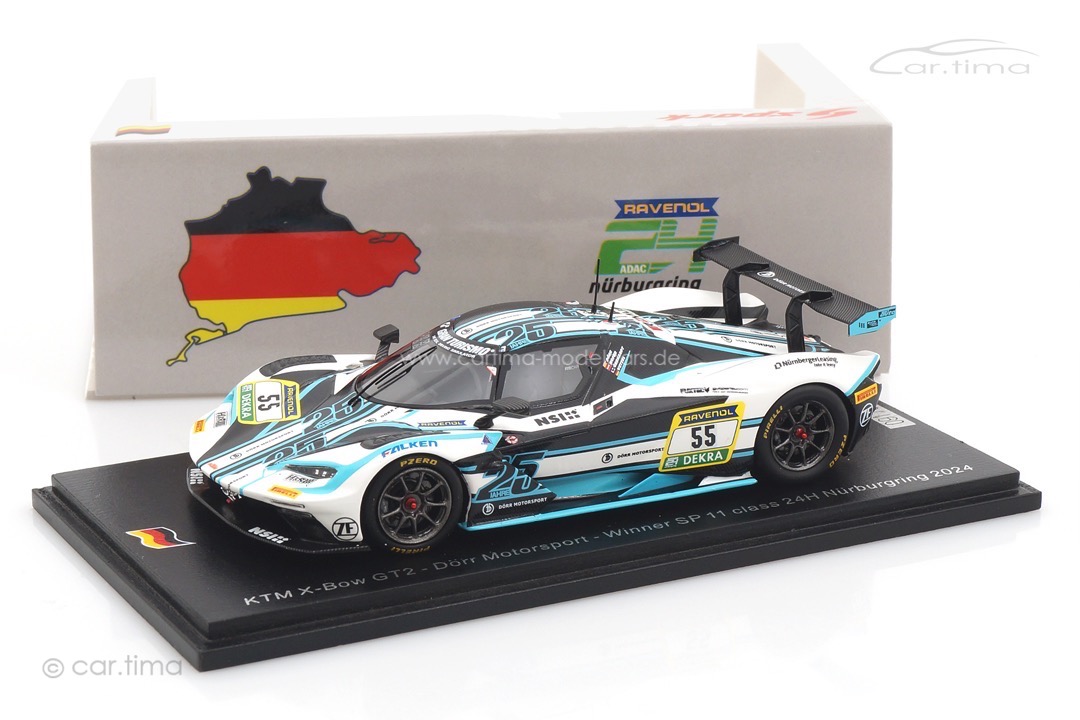KTM X-Bow GT2 Winner SP11 24h Nürburgring 2024 Dörr/Gebhardt/Hofer/Vettel Spark 1:43 SG951