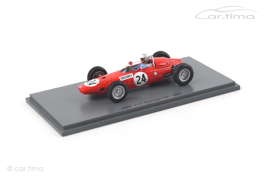 BRM P57 German GP 1965 Masten Gregory Spark 1:43 S4793 BRM P57 German GP 1965 Masten Gregory Spark 1:43 S4793
