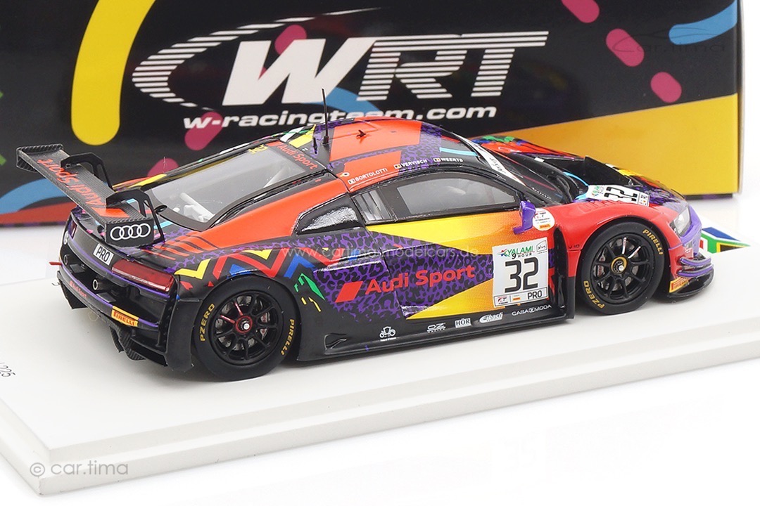 Audi R8 LMS GT3 9h Kyalami 2020 Bortolotti/Weerts/Vervisch Spark 1:43 FF007