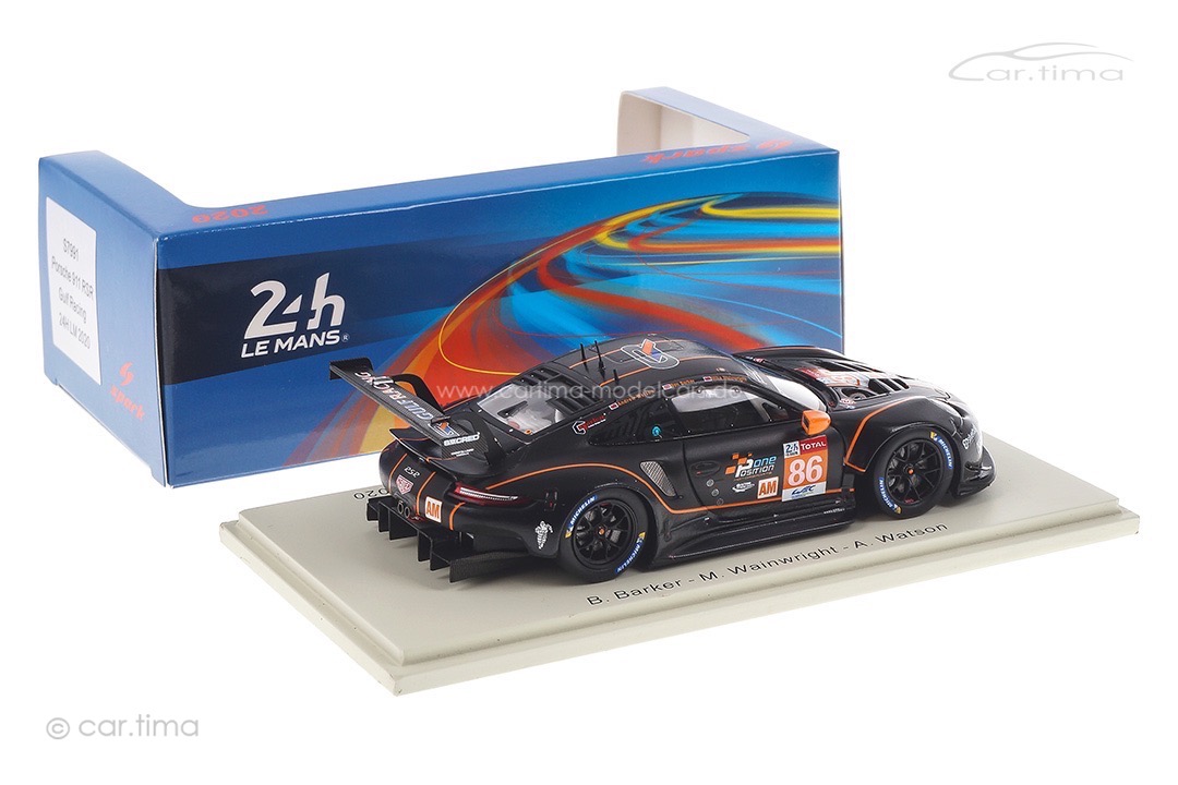 Porsche 911 RSR 24h Le Mans 2020 Barker/Wainwright/Watson Spark 1:43 S7991