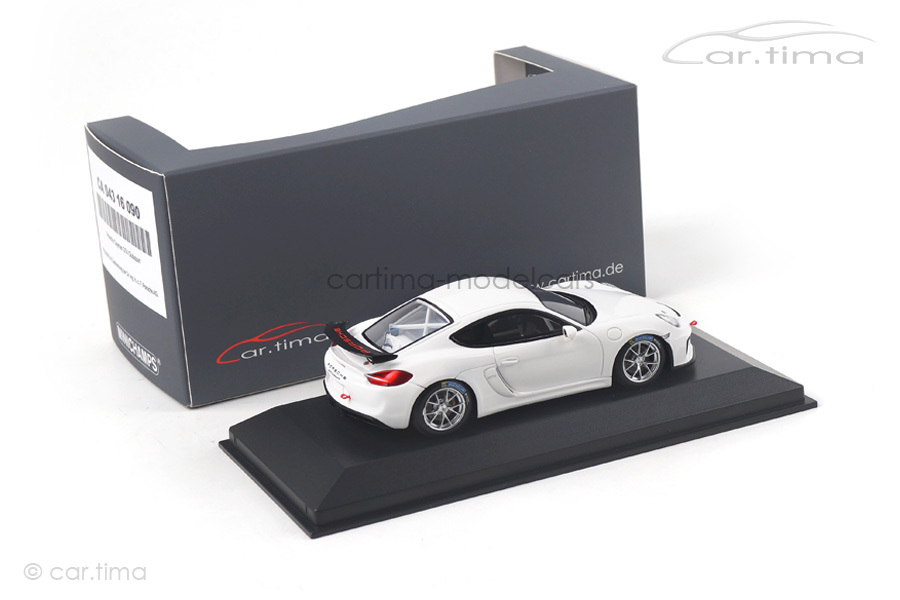 Porsche Cayman GT4 Clubsport Weiß Minichamps car.tima EXCLUSIVE CA04316090