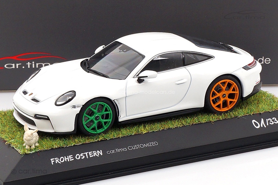 Porsche 911 (992) S/T Happy Easter 2026 Minichamps car.tima CUSTOMIZED 1:43 CAC04326003