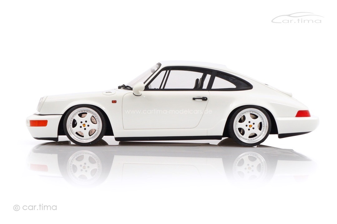 Porsche 911 (964) Carrera RS Grandprix-weiß Speedline Alufelgen car.tima CUSTOMIZED 1:18