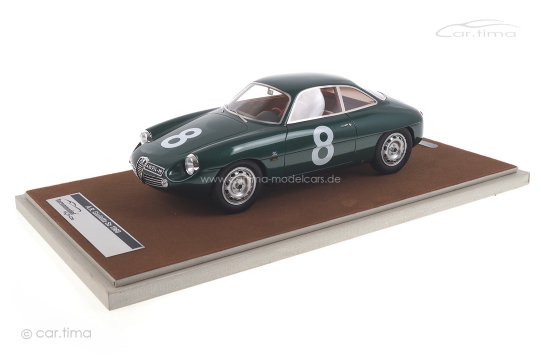 Alfa Romeo Giulietta SZ Targa Florio 1961 Priolo/Manfredini Tecnomodel 1:18 TM18-42C